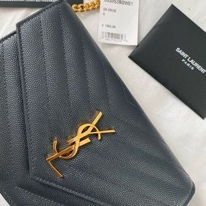 Ysl wallet on a chain
